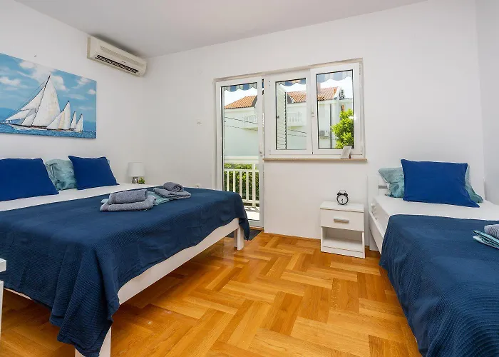 Grosses Nur 300 Meter Zum Mit Meerblick Und Waschmaschine Apartamento Dramalj